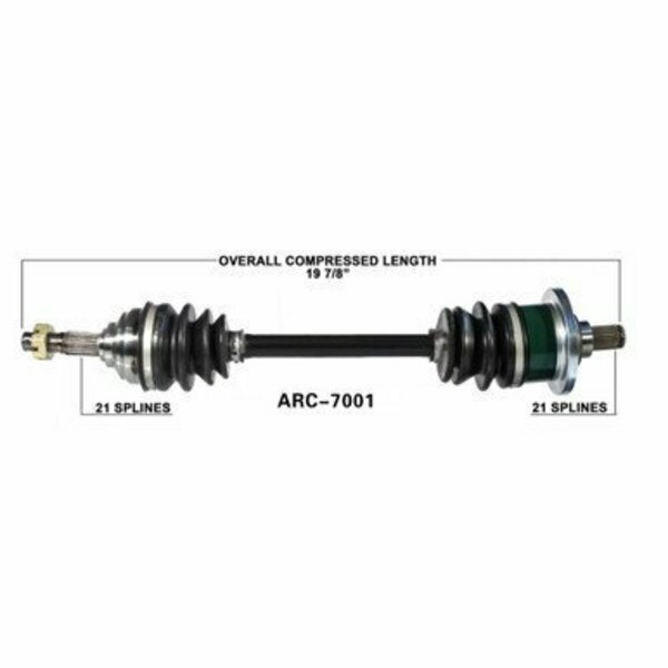Wide Open OE Replacement CV Axle for ARCTIC FRONT 250/300/400/500 02-04 ARC-7001